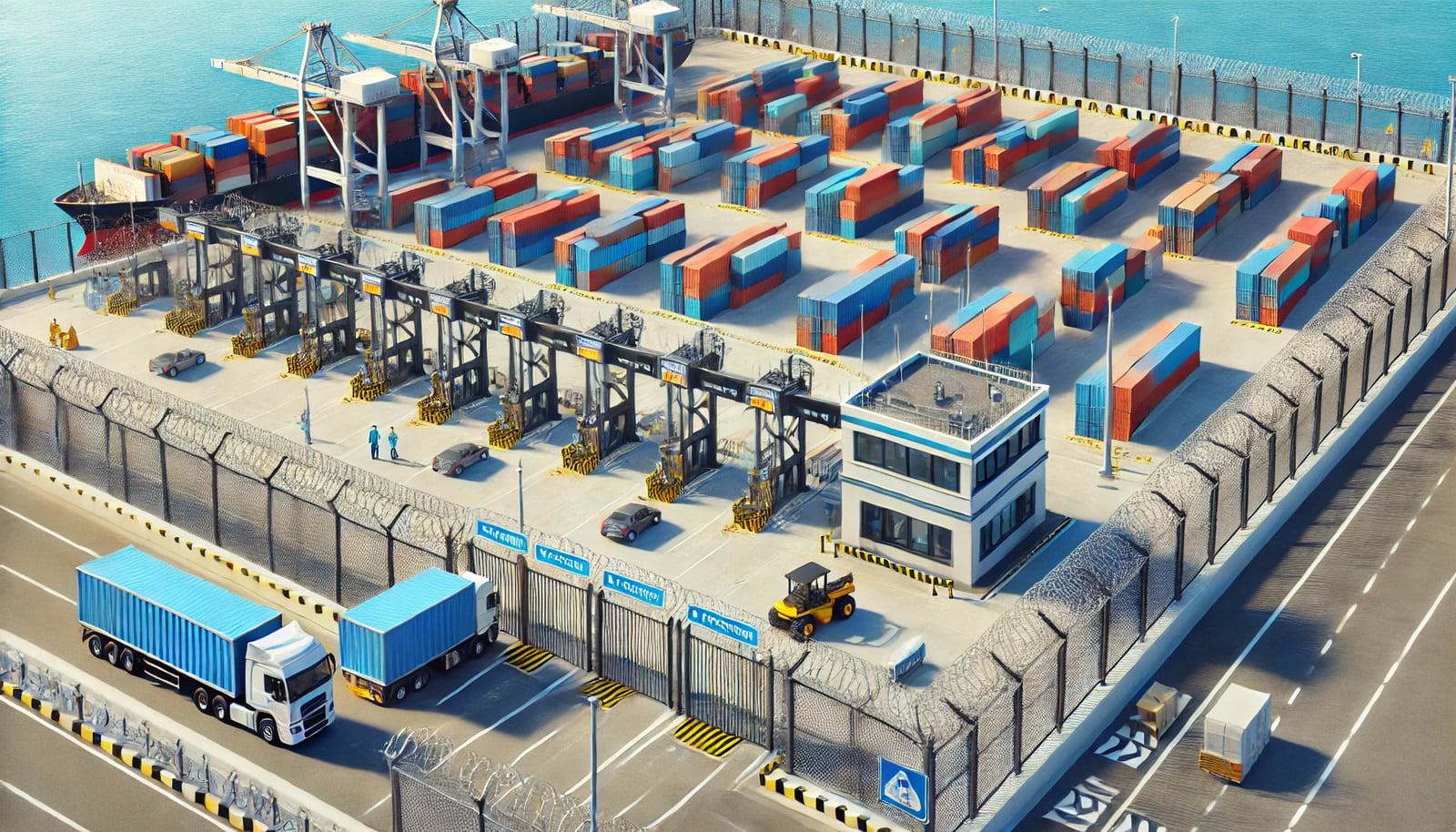Enhancing Safety in Shipping Container Terminals: Strategies, Benefits, and Challenges.